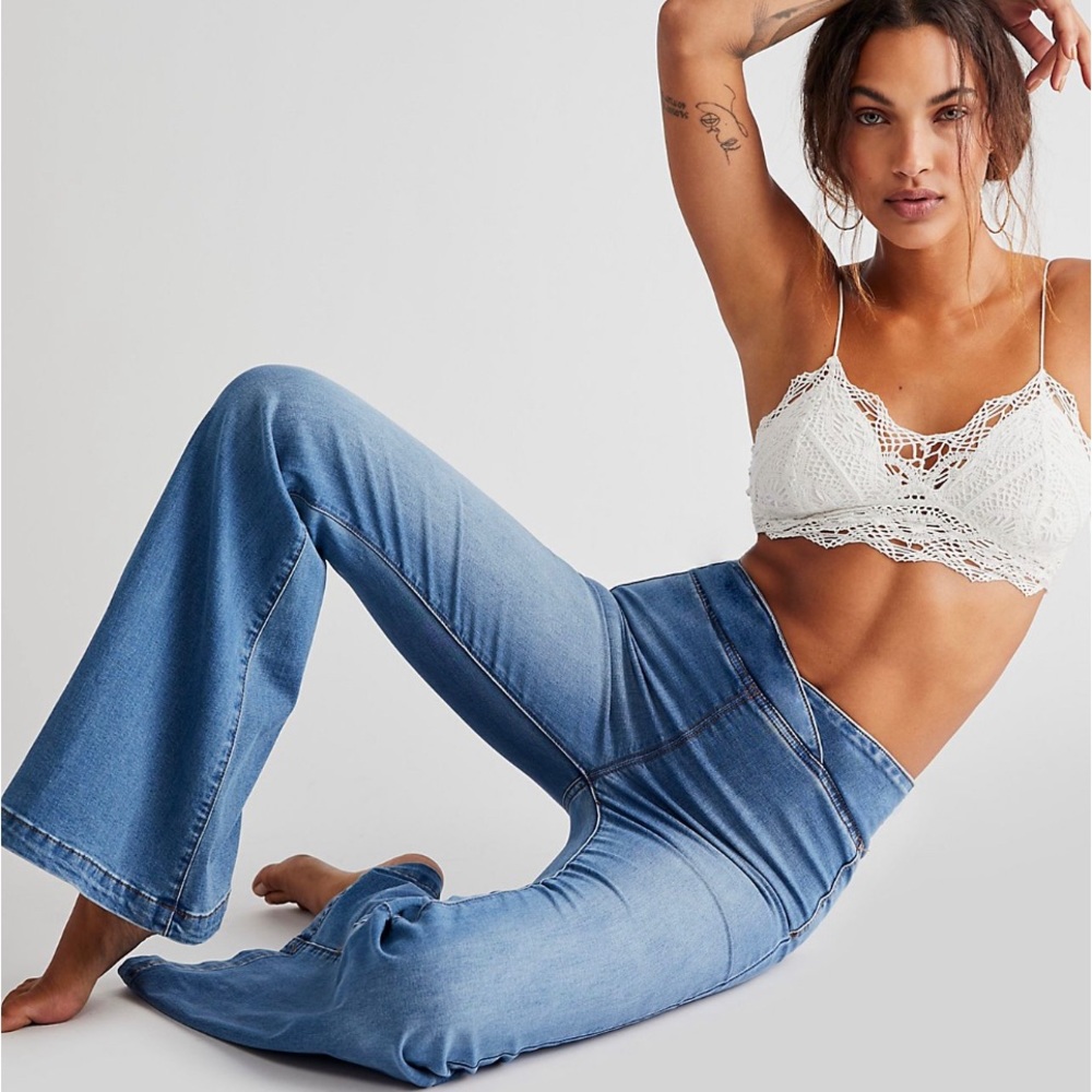 Free people Venice Beach flare jeans 27 SHORT